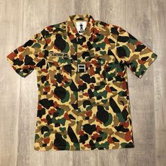 ☆激レア☆APE × kaws 半袖 シャツ アロハ シャツM シャーク - メルカリ