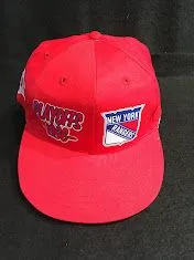 ビンテージ90年代ニューヨークレンジャーズNHLプレーオフザ　ウイズ1996スナップバック