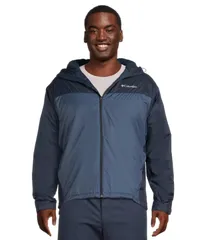 コロンビア メンズ アウター コートール ジャケット Columbia Big Tall Glennaker II Sherpa Lined Jacket Collegiate Navy ネイビー