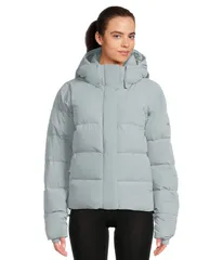 コロンビア レディース アウター コート フーデッドジャケット Columbiamaze Puff Hooded Jacket Crushed Blue ブルー