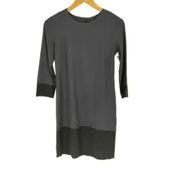 アルマーニエクスチェンジ ARMANI EXCHANGE バックジップ バイカラーワンピース レディース  0のサムネイル