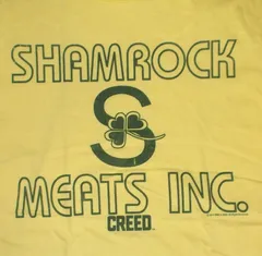 ロッキー Tシャツ ROCKY SHAMROCK MEATS INC 正規品 シャムロック精肉工場 フィラデルフィア 映画Tシャツ