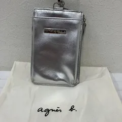 1253　To b. by agnes b.　トゥービーバイアニエスベー　W65　POCHETTE　リングマルチポシェット　シルバー　スマホショルダーバッグ　ショルダーバッグ　カードボケっと　キーチェーン　レディース　ポーチ　コインケース