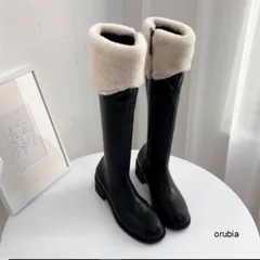 【在庫処分SALE】ロングブーツ ボア シューズ あったか LKS-2010-016