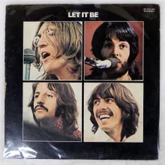 赤盤 国内盤 BEATLES/LET IT BE/APPLE AP80189 LP