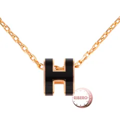 2026年最新】エルメス hermes ポップh ネックレス ピンクゴールド 