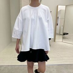 2024年モデル☆エンフォルドCURVE LAYERED-HEM T-SHIRT - メルカリ