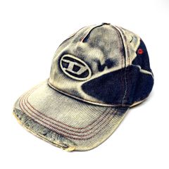 DIESEL デニム ベースボールキャップ ダメージ加工 C-SEYMON - メルカリ