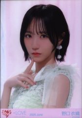 イコラブ ＝LOVE 生写真 野口衣織 とくべチュ、して MV衣装 ヨリ