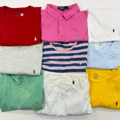 【リメイク推奨！ 9点セット】ポロ ラルフローレン まとめ売り シミ・汚れあり 激安