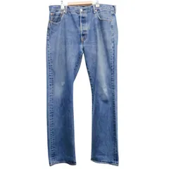 Levi's リーバイス 501 W36 L32 デニム ジーンズ ボタンフライ ストレート ブルー インディゴ USA定番 アメカジ 古着 メンズ 大きめサイズ ビッグサイズ ワイドシルエット 人気モデル 501xx 90s 00s ストリート 美品