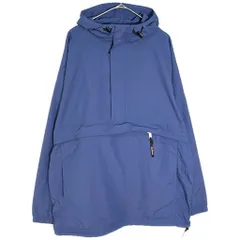 90年代 L.L.Bean エルエルビーン アノラックパーカージャケット アウトドア ブルー(メンズ XL)中古 古着 X7416