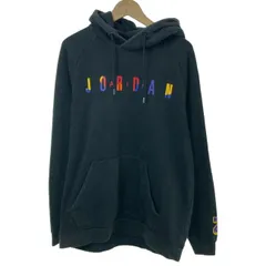 【中古】　Jordan NIKE　パーカー　プルオーバー　裏起毛　ブランドロゴ　プリント　スポーツ　古着　/4600