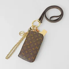 新品 ルイヴィトン Louis Vuitton スマートフォンホルダー フォン ホルダー ブラウン/ゴールドのサムネイル
