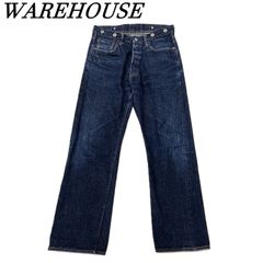 Warehouse & Co. ウェアハウス ストレートデニム 34インチ - メルカリ