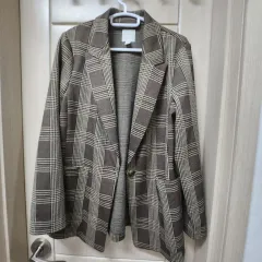 ZARA チェック ジャケット