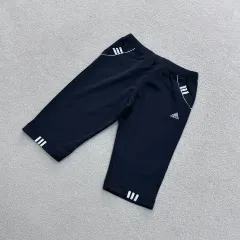 XL アディダス トレーナー 7分 パンツ 0406E