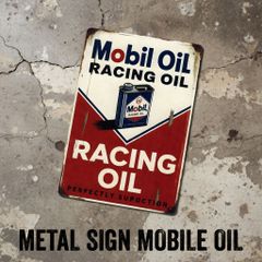 Mobil Racing レトロ風 ブリキ看板 アメリカン雑貨 OK3255 - メルカリ