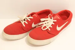 【中古】 NIKE メンズスニーカー 26.5cm SB ZOOM STEFAN JANOSKI CANVAS スニーカー NIKE 26.5cm 赤 レッド ロゴ
