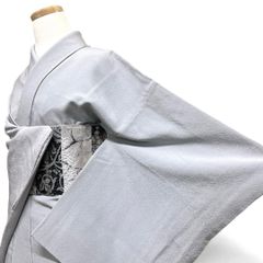 未着用 江戸小紋 万筋 飯島輝也 身丈160 裄65 作家もの 着物 061b 