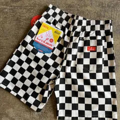 COOKMAN CHEF  SHORT新品 チェッカーchecker BLACKのサムネイル