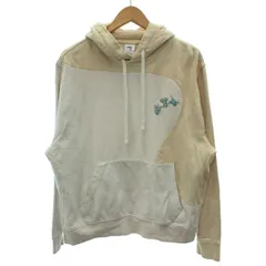 【中古】　NIKE　パーカー　プルオーバー　トップス　裏起毛　バイカラー　刺しゅう　スポーツ　古着　/1602