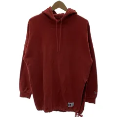 【中古】　RUSSELL ATHLETIC　パーカー　プルオーバー　トップス　裏毛　ブランドロゴ　プリント　オーバーサイズ　古着　/1602