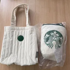 【未使用品】スターバックス　2024福袋　トートバッグ　＆　2019年福袋　フリースブランケット