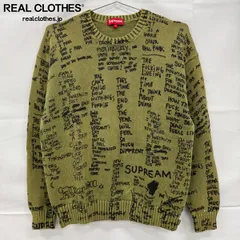 2026年最新】supreme gonz poems sweaterの人気アイテム - メルカリ
