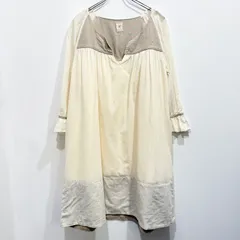 Hug O War ハグオーワー ロングシャツ  ギャザー キーネック ブラウス チュニック プルオーバー 日本製【送料込み】のサムネイル