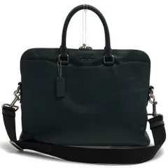 コーチ／COACH バッグ ブリーフケース ビジネスバッグ 鞄 ビジネス メンズ 男性 男性用レザー 革 本革 グリーン 緑  F68029 BECKETT PORTFOLIO BRIEF ベケット ポートフォリオ ブリーフ A4サイズ収納可 2WAY ショル