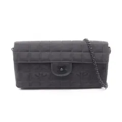CHANEL シャネル ニュートラベルライン チョコバー ショルダーバッグ