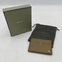 【現状渡し品】TOM FORD トムフォード MONEY CLIP CARDHOLDER マネークリップ付き カードケース 名刺入れ コンパクトウォレット 【181-260406-ks-09-tei】