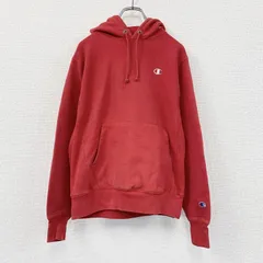 古着 used　Champion　チャンピオン　リバースウィーブ　スウェットパーカー/フーディー　赤　レッド　Sサイズ