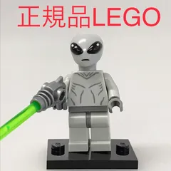 正規品 中古 LEGO レゴ ミニフィギュアシリーズ6  ミニフィグ　1　エイリアン N0-208 ※宇宙人　武器　プレート　8827 361