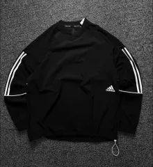アディダス オーバーサイズ ウォームアップ ブラック