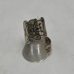 【中古品】HYSTERIC GLAMOUR ヒステリックグラマー BEAR SPOON RING ベア スプーン リング 指輪 アクセサリー 【192-260406-ks-17-tei】のサムネイル