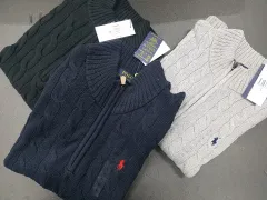 ポロラルフローレン ケーブルニット 新品