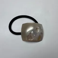 ヘアゴム　ピンク　ホワイト