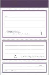 ドナリー おしゃれで可愛い コラージュ 素材 3種類 150枚セット デザインペーパー 厚手 海外 韓国 メモ用紙 ノート素材 日記 (パープル)