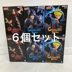 未開封 NARUTO ナルト疾風伝 combination Battle  うちはイタチ combination Battle 2 うずまきナルト うちはサスケ BANPRESTO フィギュア 6個セット LF4309 f101