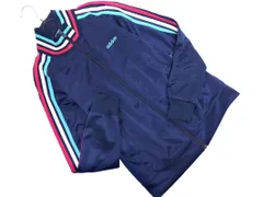 adidas neo アディダス ネオ スリーストライプ トラック ジャケット sizeM/紺 ■◇ レディース