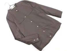 theory luxe セオリーリュクス バンドカラー ブラウス シャツ size38/チャコール ■◇ レディース