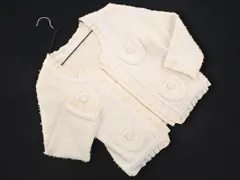 TO BE CHIC トゥービーシック カーディガン size2/白 ■◇ レディース