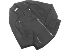 HIROKO BIS ヒロコビス ダブル ライダース ジャケット size11/黒 ■◇ レディース