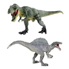 Archnote ティラノサウルス スピノサウルス 恐竜 おもちゃ 玩具 フィギュア リアル 大きい きょうりゅう セット [ティラノサウルスとスピノサウルス]