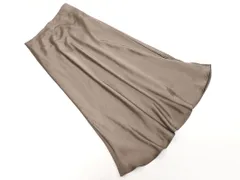 Mila Owen ミラオーウェン ロング スカート size0/ブラウン ■◇ レディース