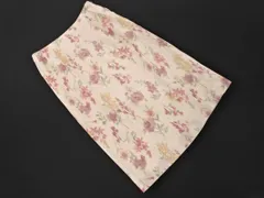 NEWYORKER ニューヨーカー 花柄 スカート size9/アイボリー ■◇ レディースのサムネイル