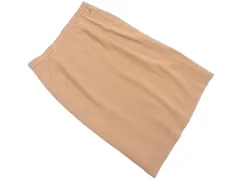 Leilian レリアン Aライン 台形 スカート size11/ベージュ ■◇ レディース