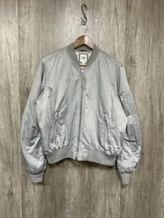 GAP ギャップ ブルゾン フライト ジャケット sizeM/グレー ◇■ レディースのサムネイル